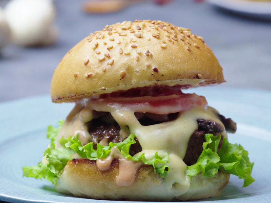Mini Burger patties with Mainz recipe has a better as well as a healthier taste!
